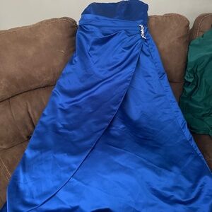 Blue dress